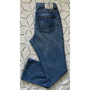 LRL Ralph Lauren Classic Straight Jeans‎ Women's Size  8 99% Cotton Medium Wash